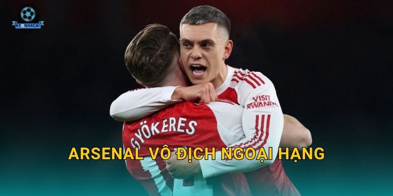 Arsenal vô địch Ngoại hạng: Ngày lịch sử trở thành hiện thực – Kèo nhà cái ghi nhận khoảnh khắc trọng đại 1 Arsenal vô địch Ngoại hạng: Ngày lịch sử trở thành hiện thực – Kèo nhà cái ghi nhận khoảnh khắc trọng đại